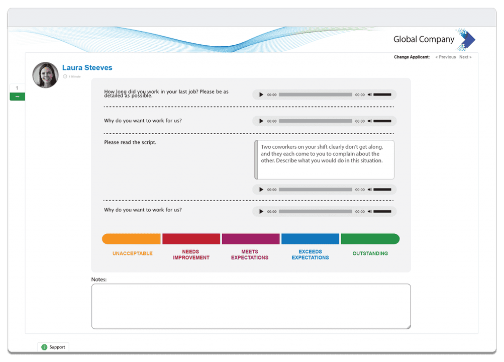 Audio Interviewing Software