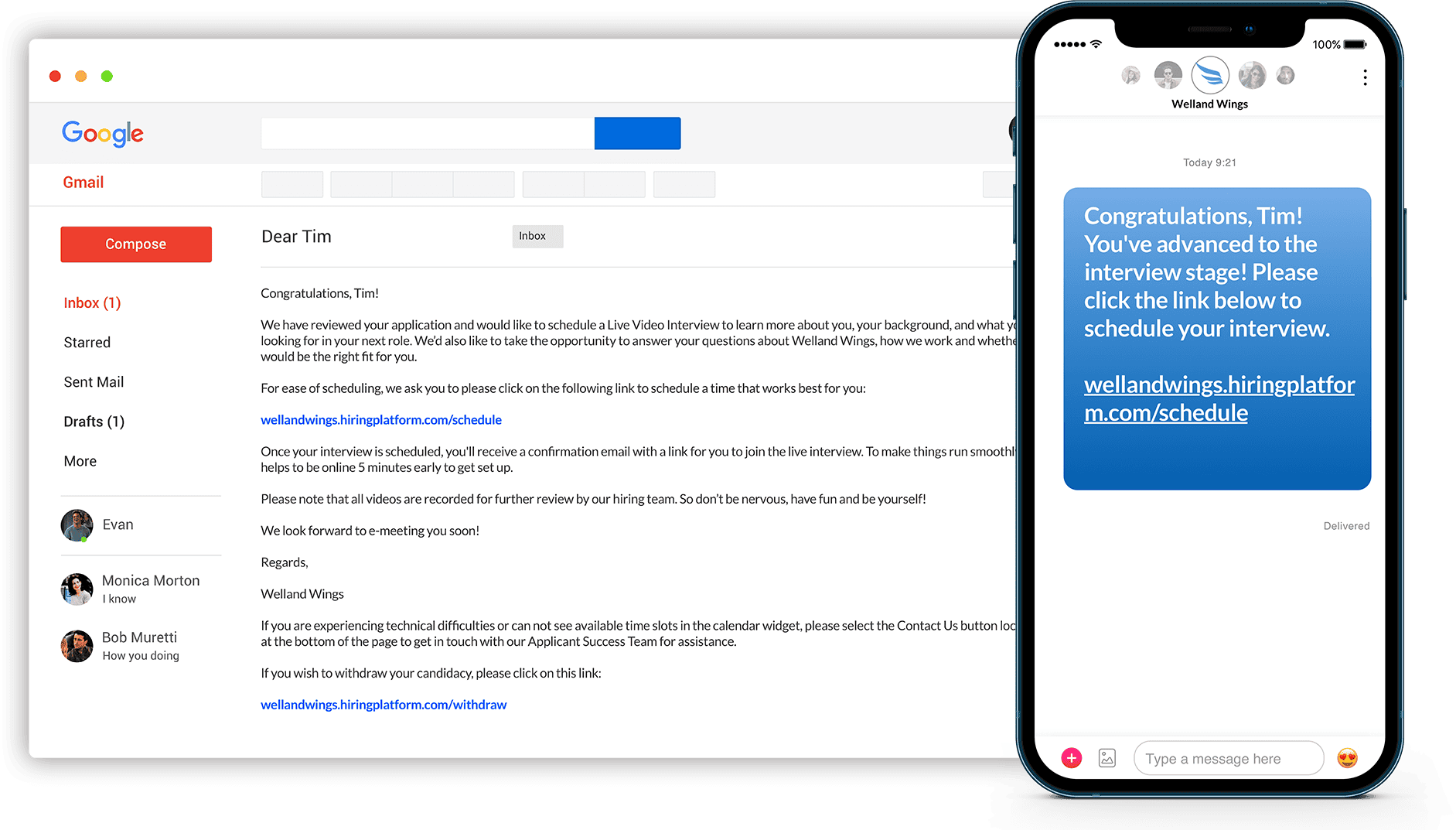Email SMS