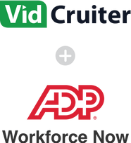 VidCruiter + ADP Workforce Now