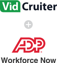 VidCruiter + ADP Workforce Now