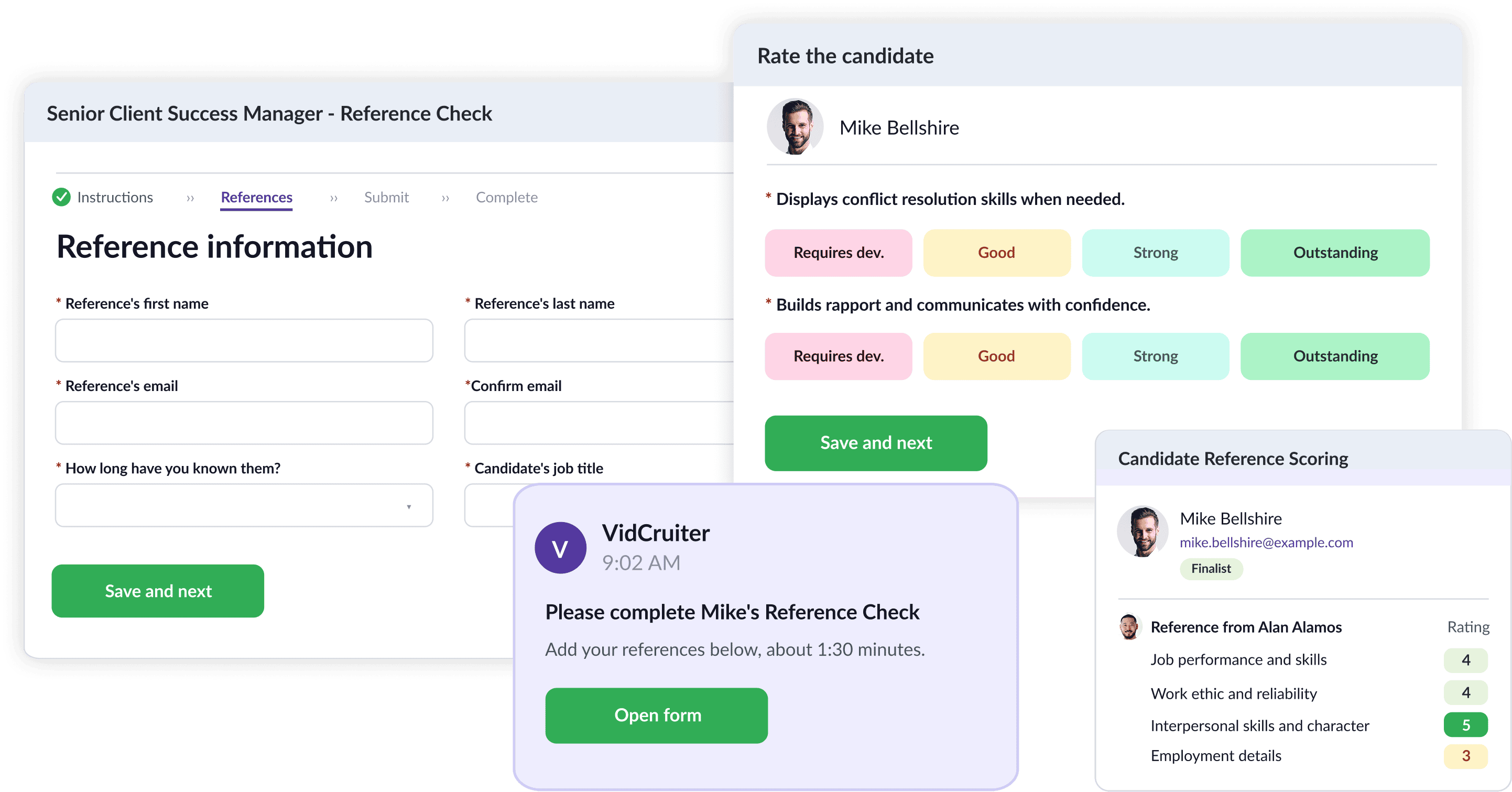 Automated Reference Check Software
