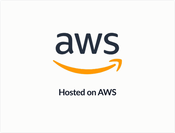 Hosted on AWS