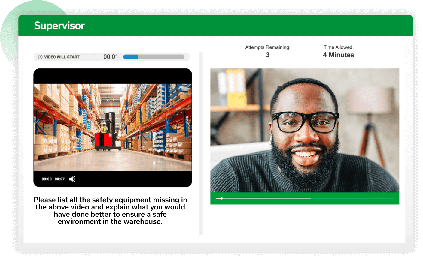Preview jobs to reduce high first month turnover