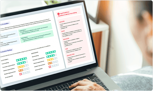 Interview Guide Card