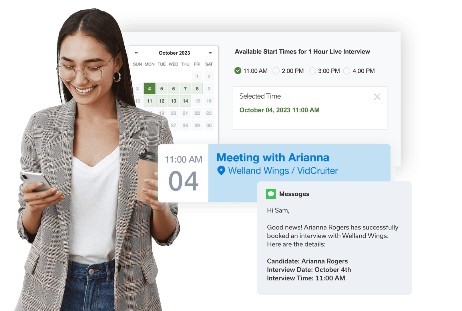 Interview Scheduling Software hero 