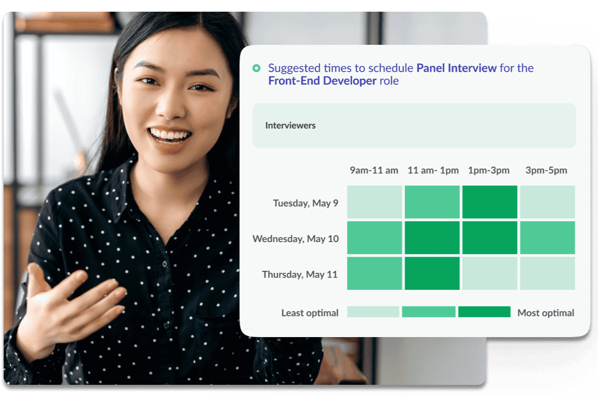 Interview scheduling suggestion