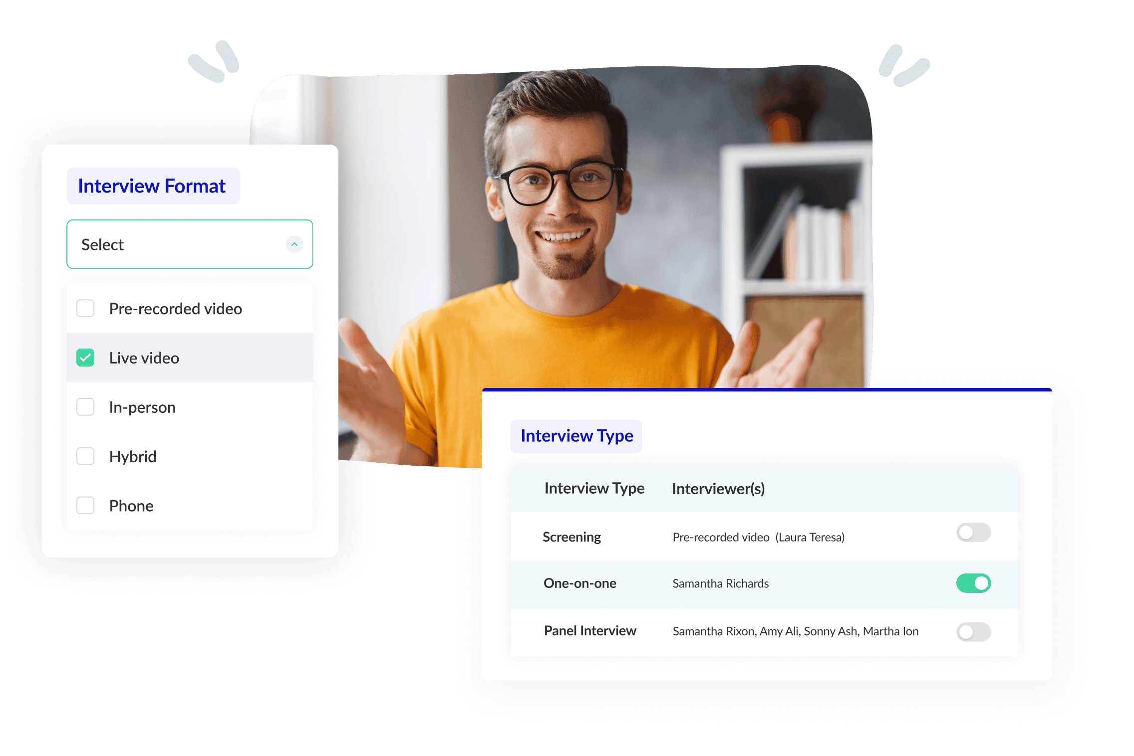 Select your interview format