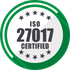 ISO 27017 Certified