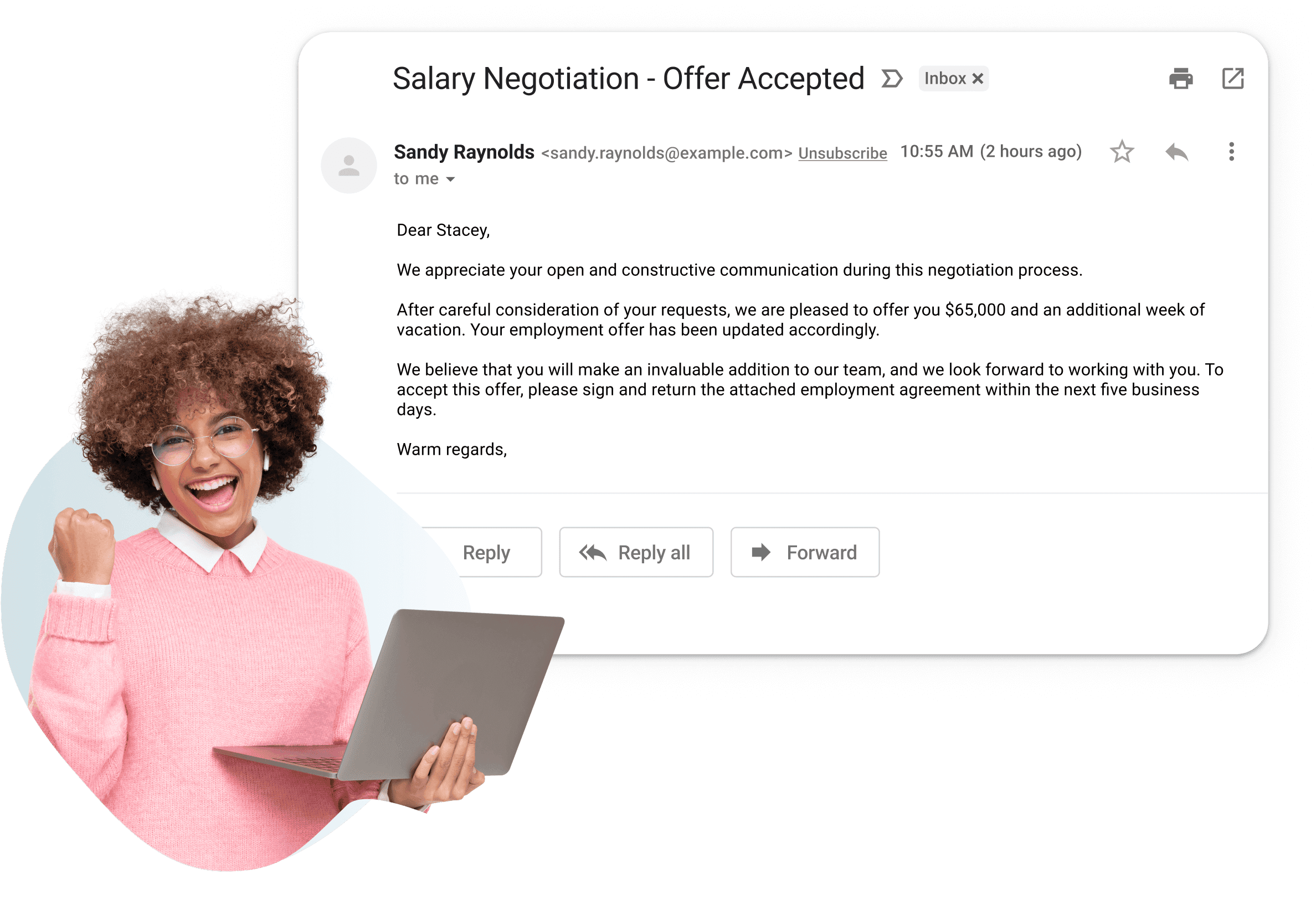 Salary Negotiation Offer Accepted