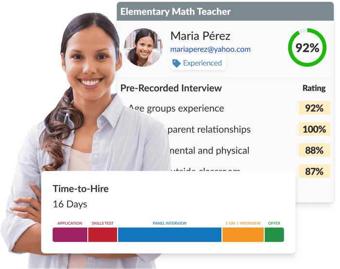 Recruit k-12 teachers with VidCruiter