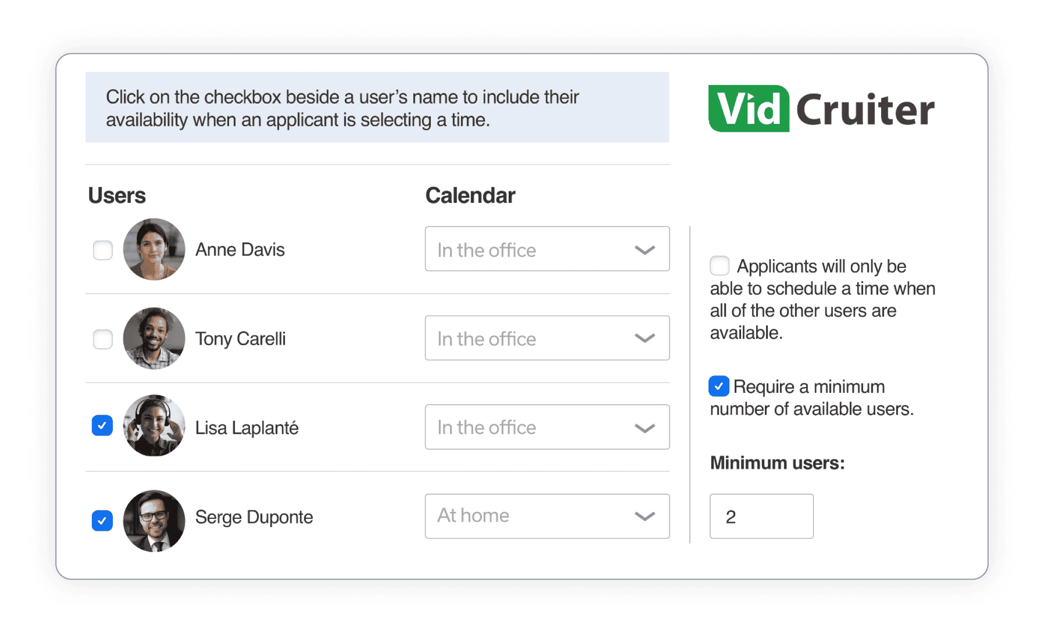 Interview Scheduling for Enterprise