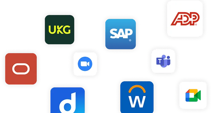 ATS and video conferencing integration logos