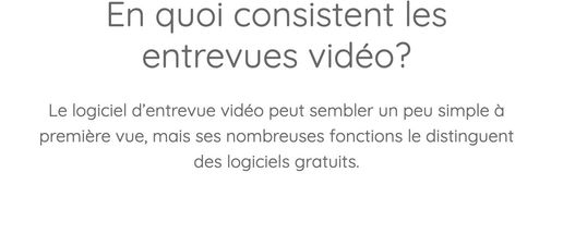 Entrevues Video