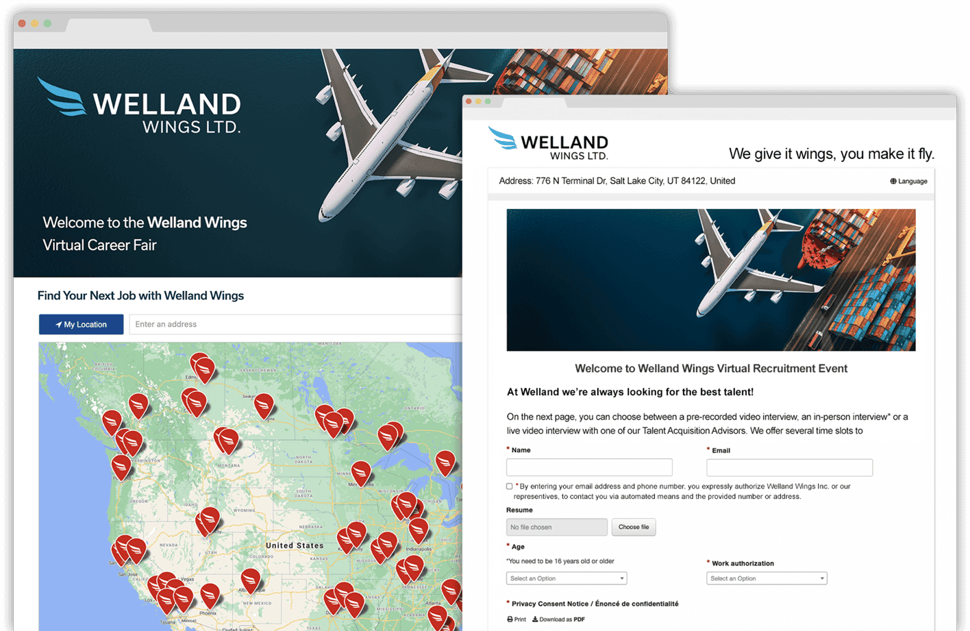 Welland Landing Page